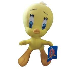 Vintage Tweety Bird Plush Toy Warner. Bros Looney Tuned Ace Play By Play 10"